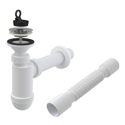  Sifon pentru lavoar cu teava flexibila A41+A710 2 1/2 40