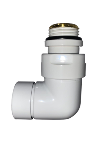 Robinet unghiular retur 1/2 24-19 alb