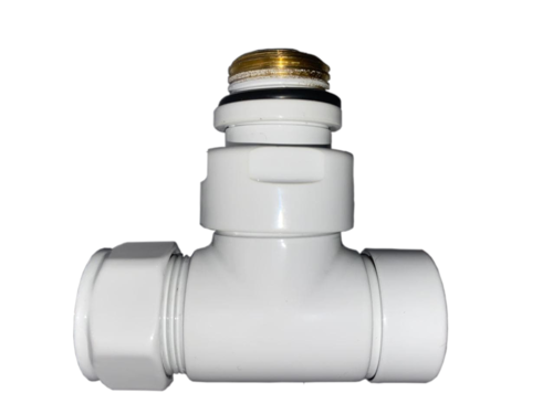 Robinet de colț retur 1/2 24-19 alb