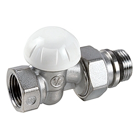 611034 Прямой радиаторный клапан отсечной 3/4