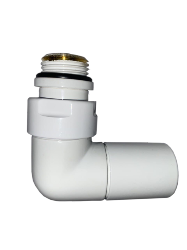 Robinet unghiular tur 1/2 24-19  alb