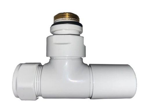 Robinet de colț 1/2 24-19 alb